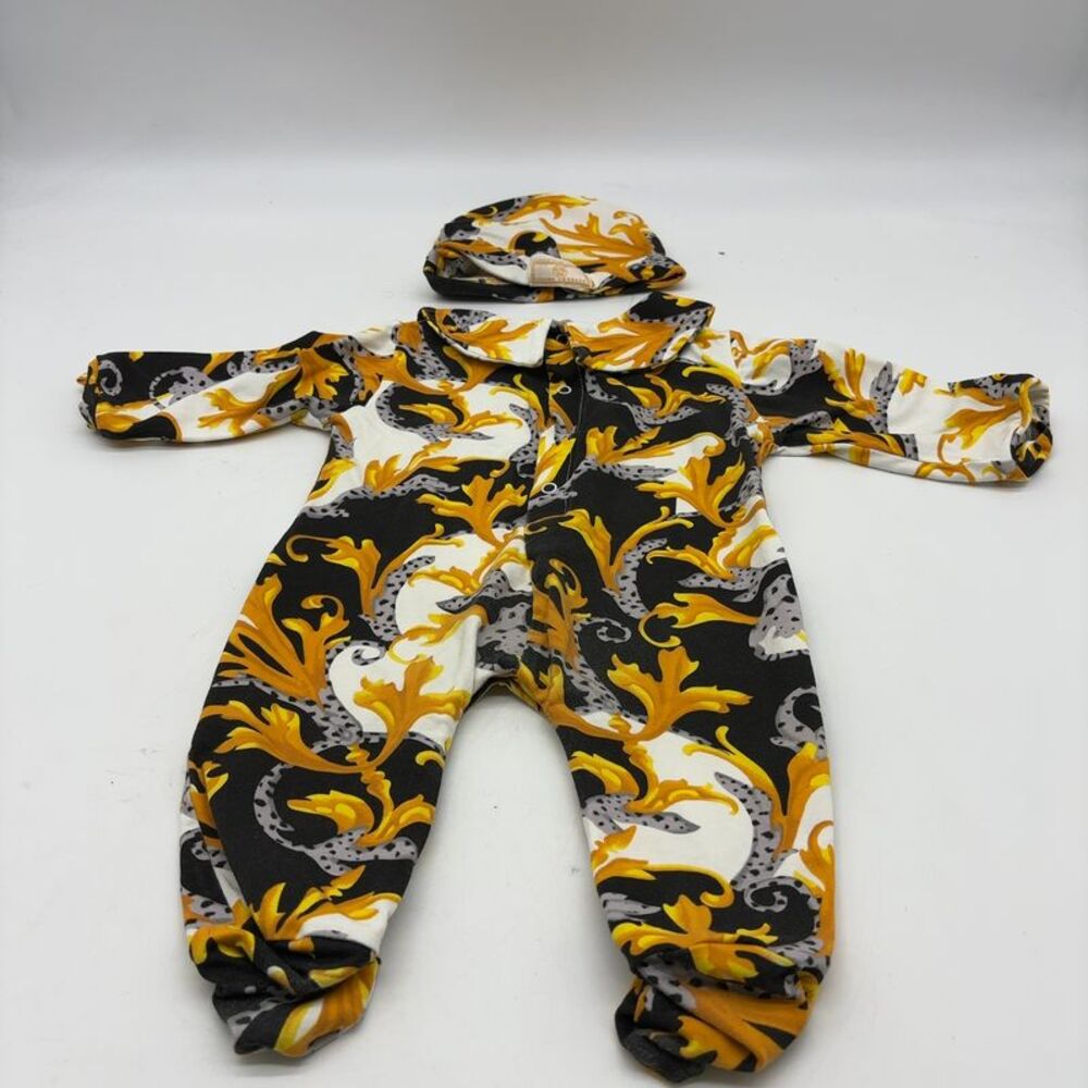 Versace Unisex Onesie Pajama Multicolored